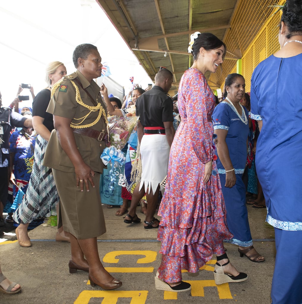 Meghan Markle's Visit to Fiji Market