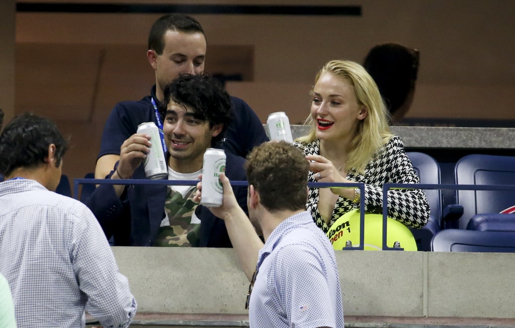 Sophie Turner and Joe Jonas at the US Open September 2018