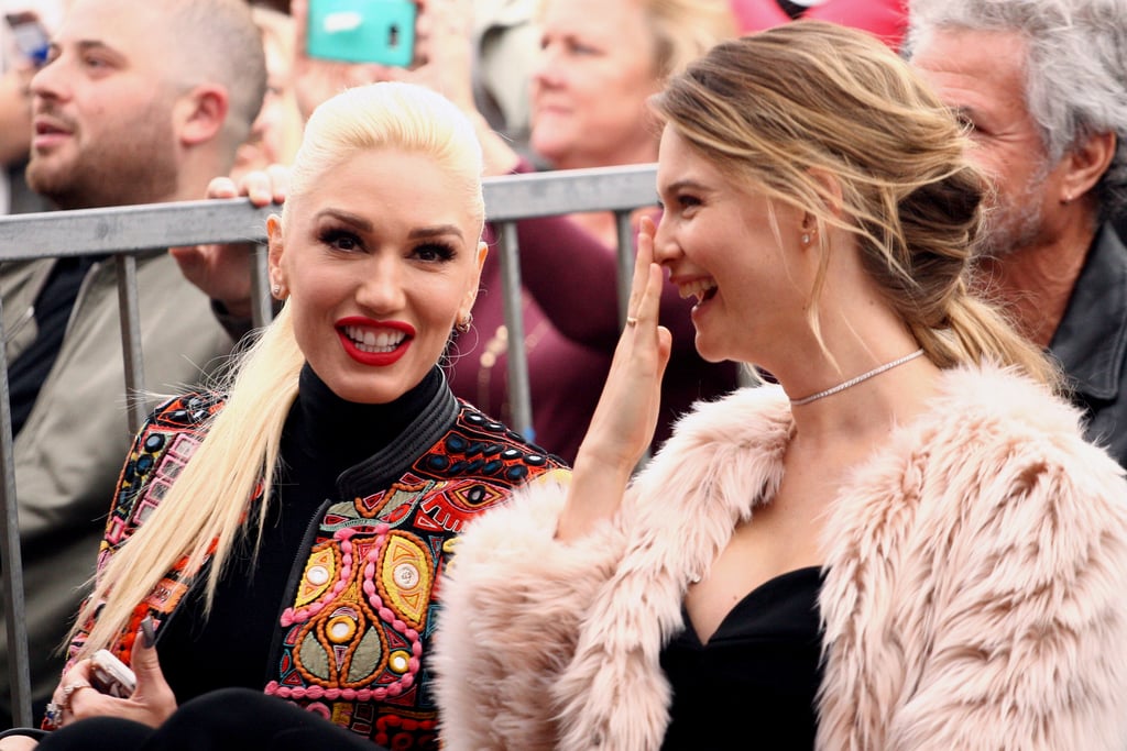 Gwen Stefani and Blake Shelton Hollywood Walk of Fame 2017
