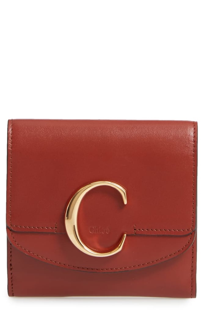 Chloé Square Leather Wallet