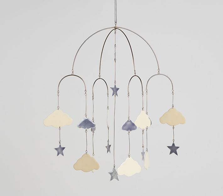 Stars And Cloud Ceiling Mobile Star Nursery Decor