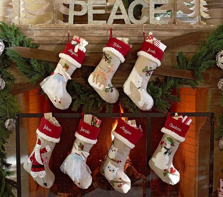 Family Christmas Stocking Sets Popsugar Family