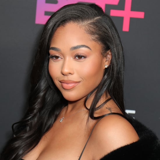 Jordyn Woods Wears Floral Sequin Dress For Wedding