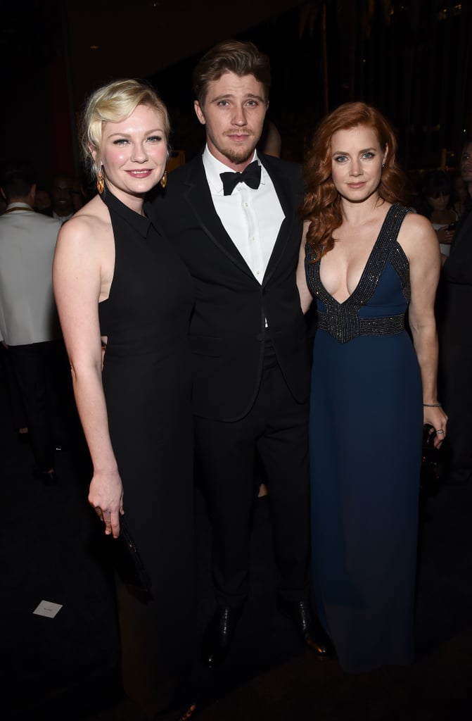 Kirsten Dunst and Garrett Hedlund got face time with Amy Adams.
