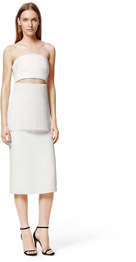 Calvin Klein Strapless Dress With Fringe Detail ($3,995)