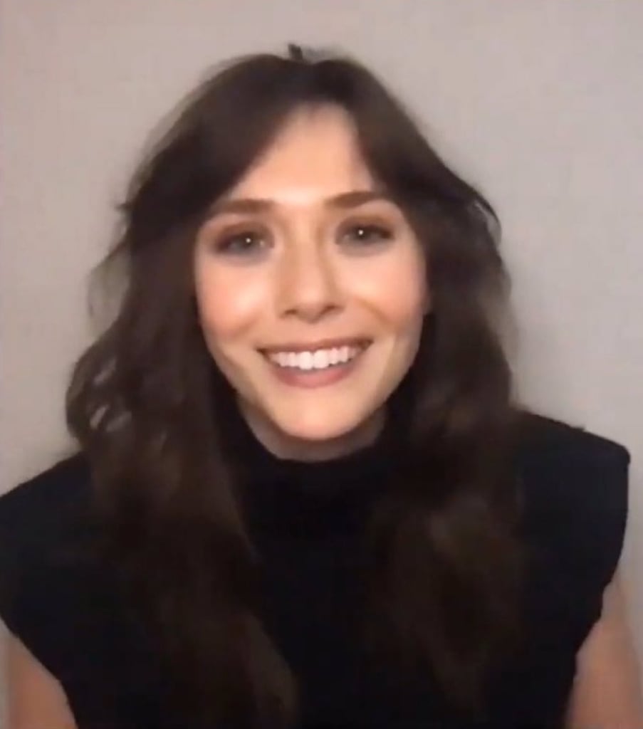 Elizabeth Olsen's Curtain Bangs