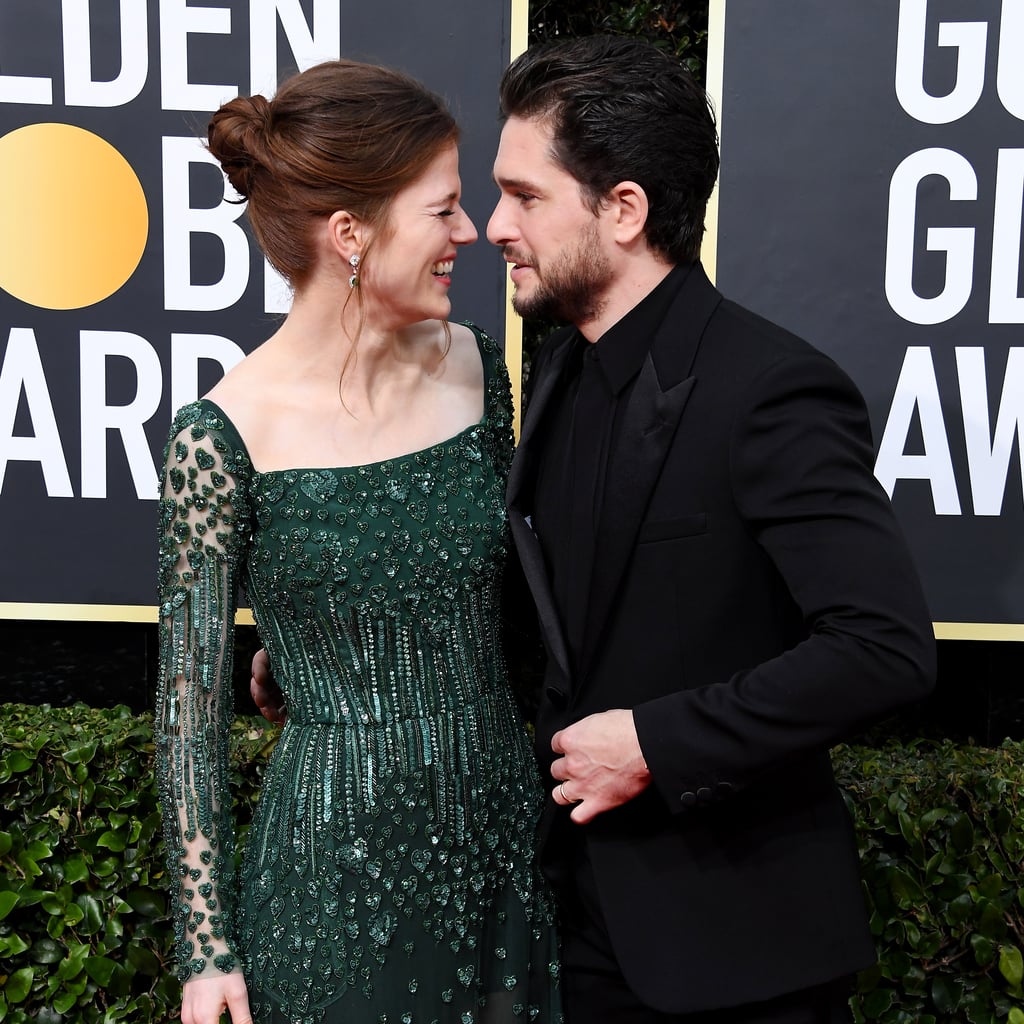 Kit Harington at the Golden Globes 2020