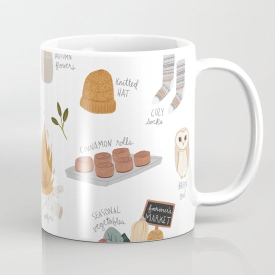 For Welcoming Fall: Hello Autumn Coffee Mug