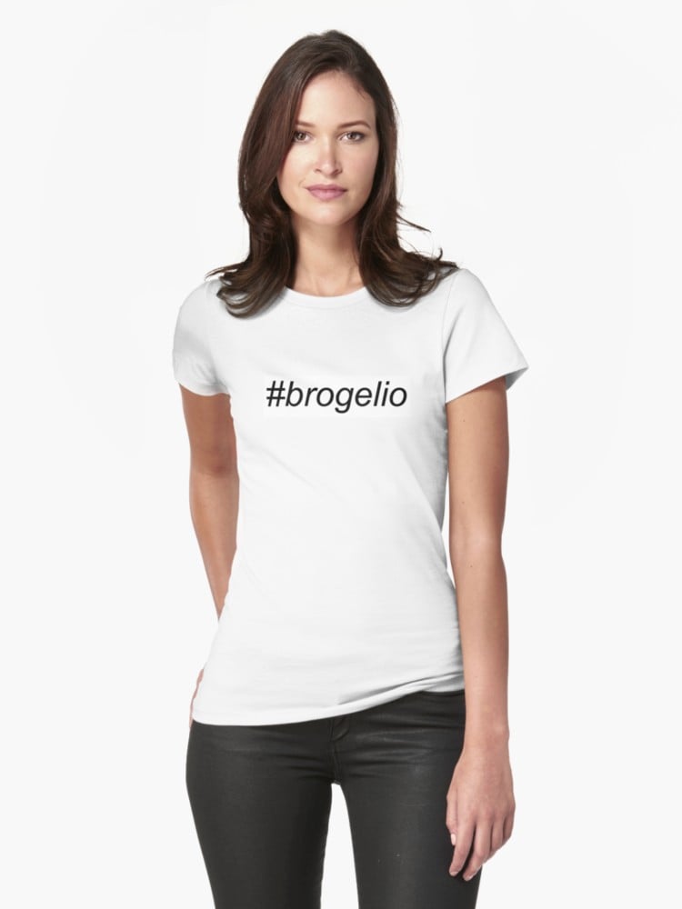 #brogelio Women's Fitted T-Shirt