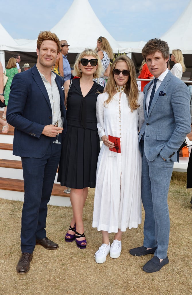 James Norton, Imogen Poots, Hannah Bagshawe, and Eddie Redmayne