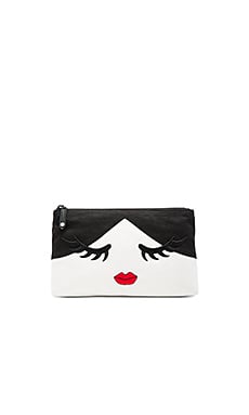 Alice + Olivia Stace Face Wink Cosmetics Bag