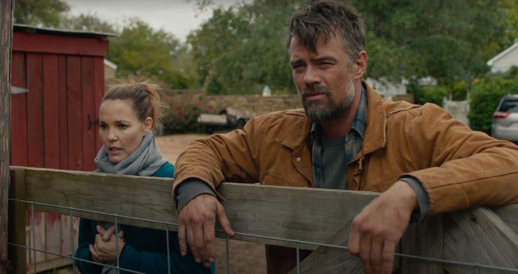Really digging rugged Josh Duhamel.
Ew, his hands.
The kids look so scared, OMG.
I knew this aunt was tricky. She's gonna make her niece run the whole farm.
So far, this is reminding me of Hannah Montana: The Movie.
He literally got grease all over that nice door.
Listen, if I had a whole bunch of goats, I would also name them after pop stars.
OMG, this goat-milking scene.
He's literally singing to the goats! This is too much.