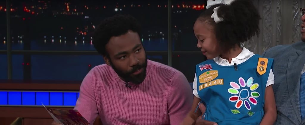 Donald Glover Meets Girl Scout Who Sang "Redbone"