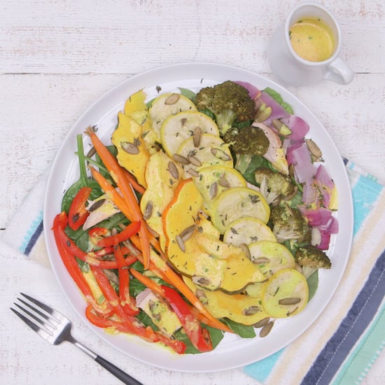 Flat-Belly Salad With Roasted Vegetables | Video
