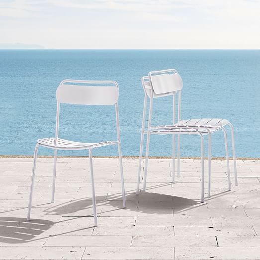 Outdoor Metal Stacking Chair