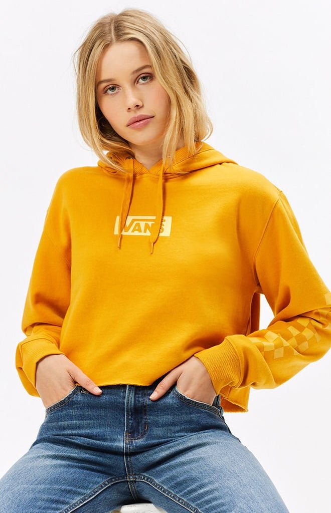 Vans Cropped Raw Cut Hoodie | Your One 