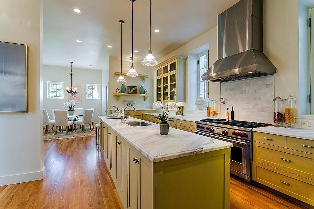 Scarface could cook many an elaborate meal in this kitchen.