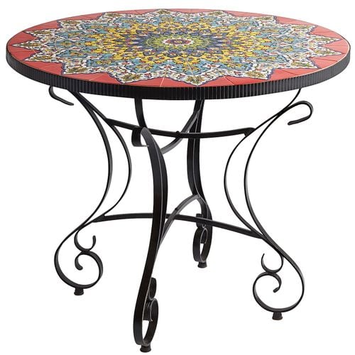 Emilio Mosaic Dining Table