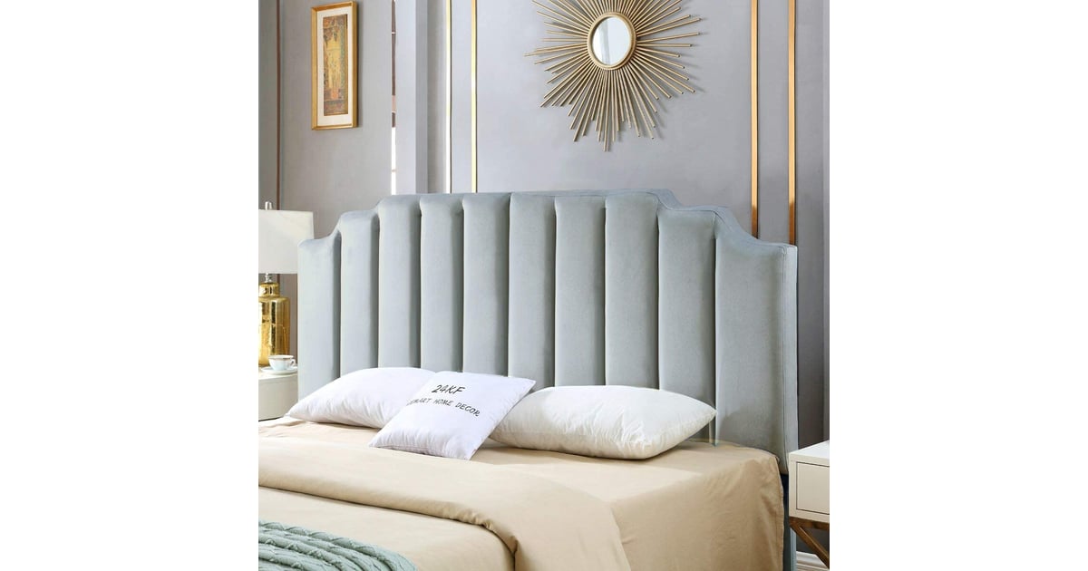 An Elegant Headboard Velvet Upholstered Tufted Headboard Best Velvet