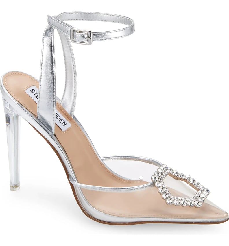 Clear as Day: Steve Madden Amory Ankle Strap Pumps