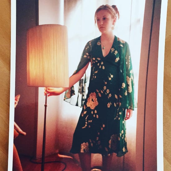 Lena Dunham's Prom Dress Instagram