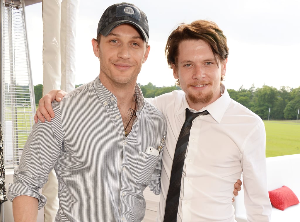 Tom Hardy and Jack O'Connell turned heads at the polo in 2014.