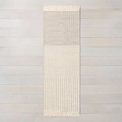 Hearth & Hand Tri-Patterned Area Rug
