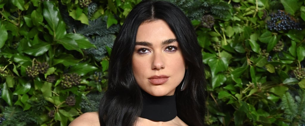 Dua Lipa's Backless Khaite Midi Dress | Photos