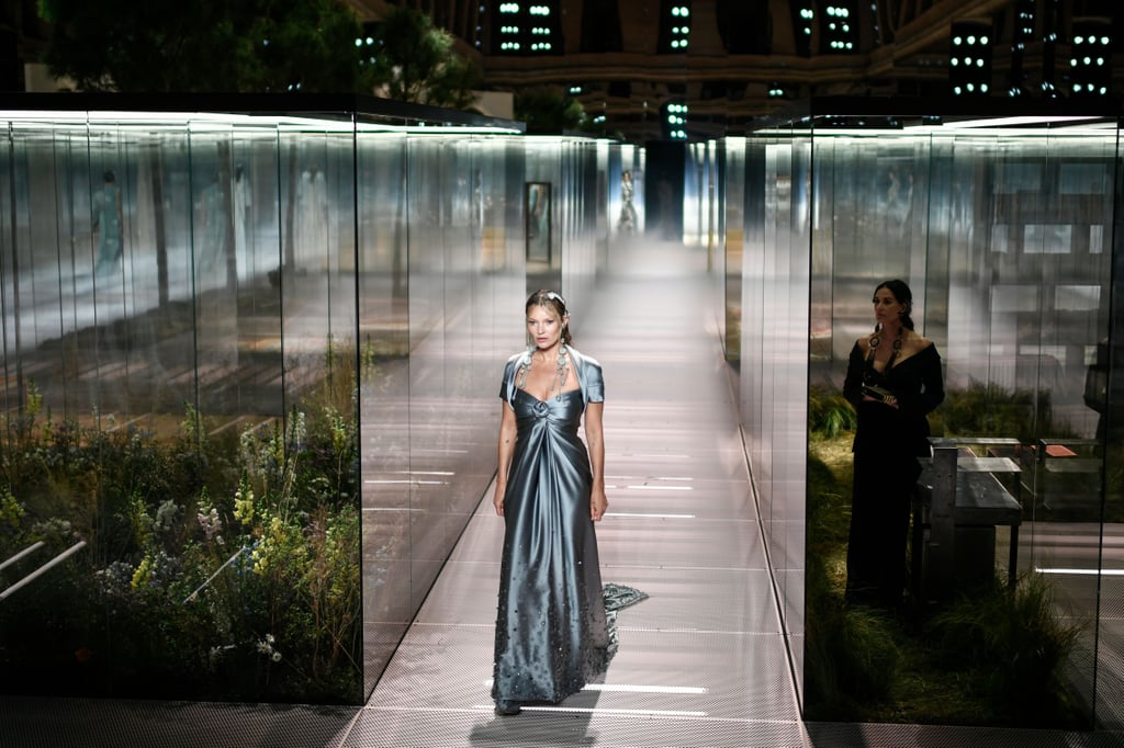 Kate Moss and Daughter Lila on Fendi Couture Runway 2021