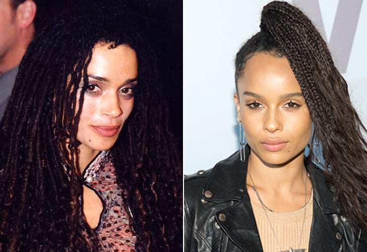 Lisa Bonet and Zoë Kravitz