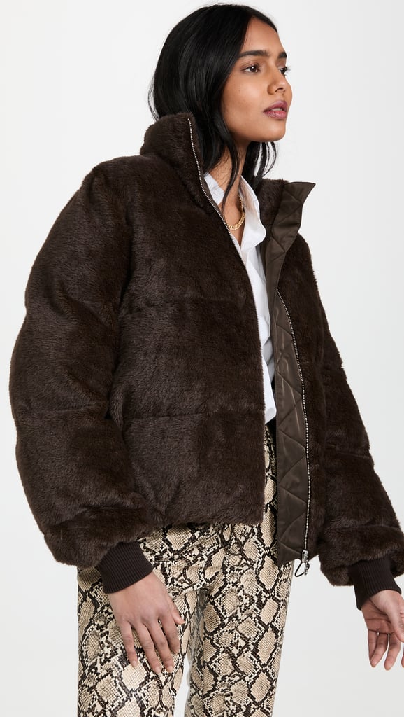 A Faux Fur Coat: Stine Goya Aria, 1320 Furry Fleece | The Best Puffer ...