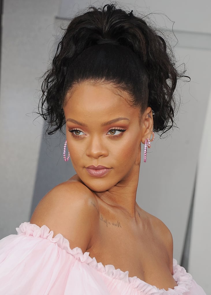 Rihanna Pink Giambattista Valli Dress at Valerian Premiere