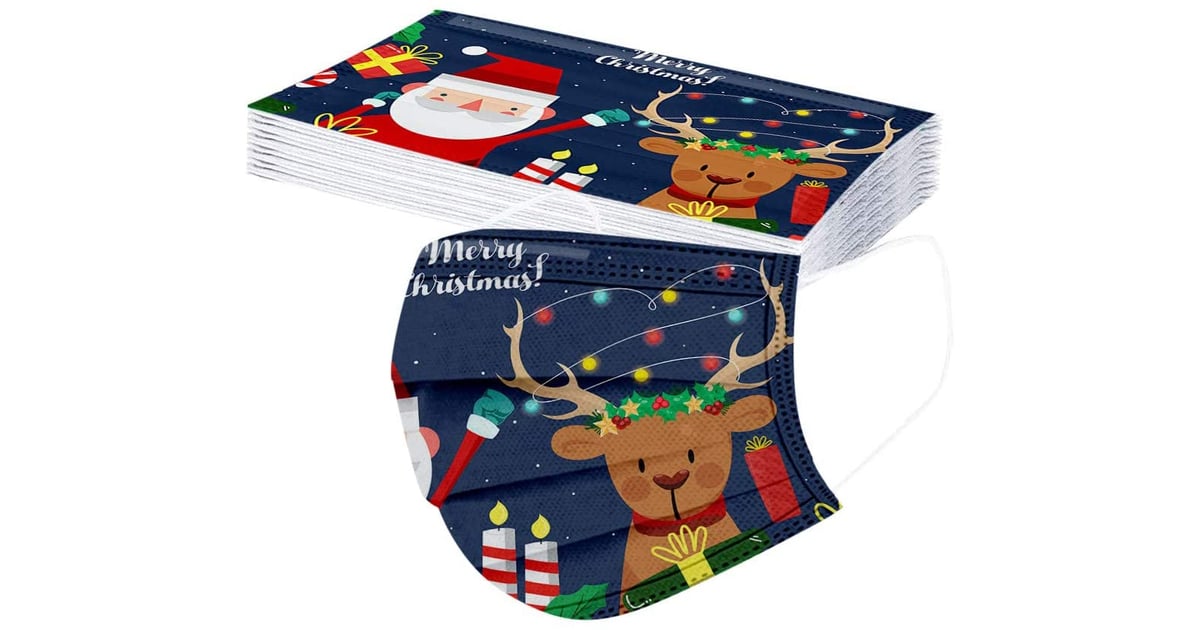 Gerichy Christmas Disposable Face Masks For Kids Cute Kids Disposable Face Masks For When You Don T Have Time To Wash Fabric Ones Popsugar Family Photo 13