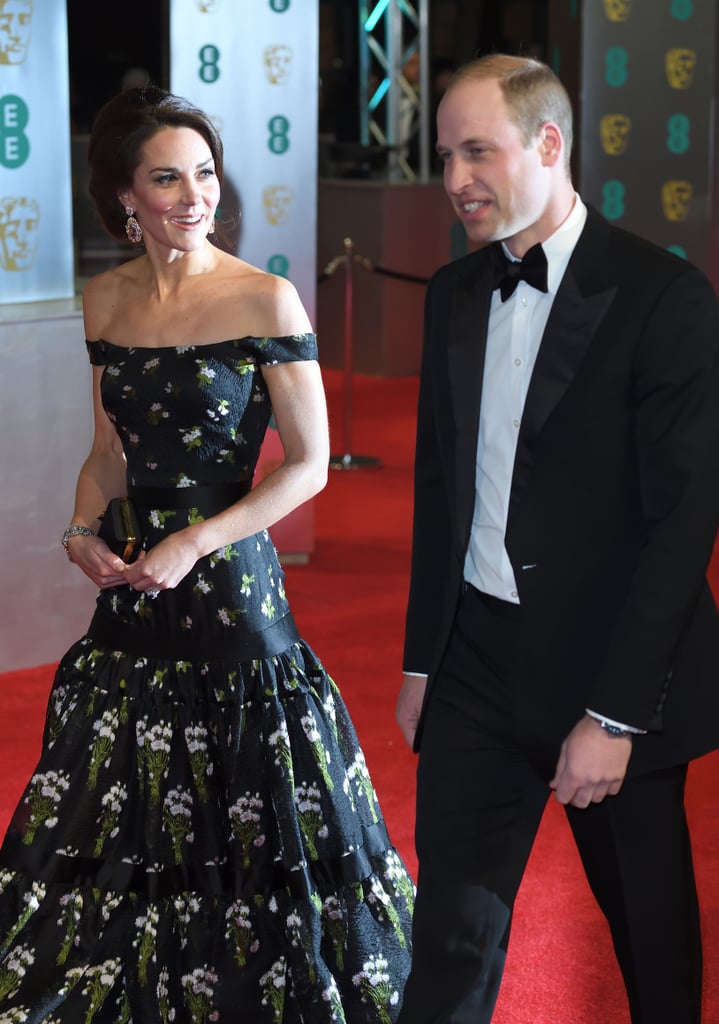 Prince William and Kate Middleton at the BAFTA Awards