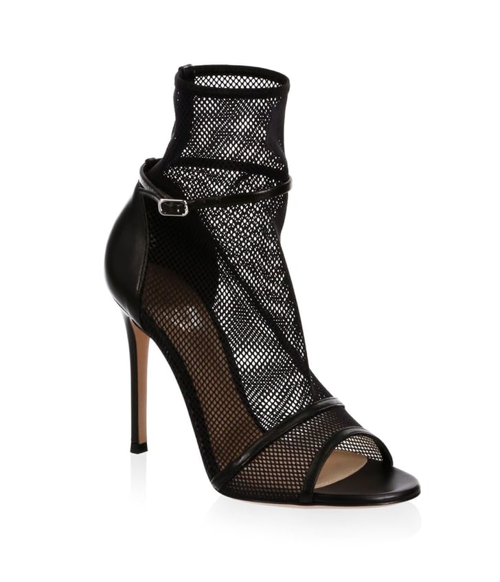gianvito rossi fishnet boot