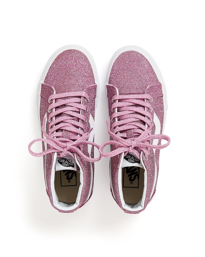 vans sparkly shoes