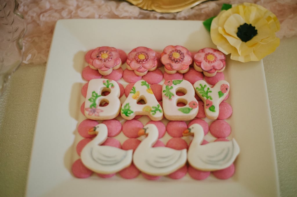 A cute cookie display.