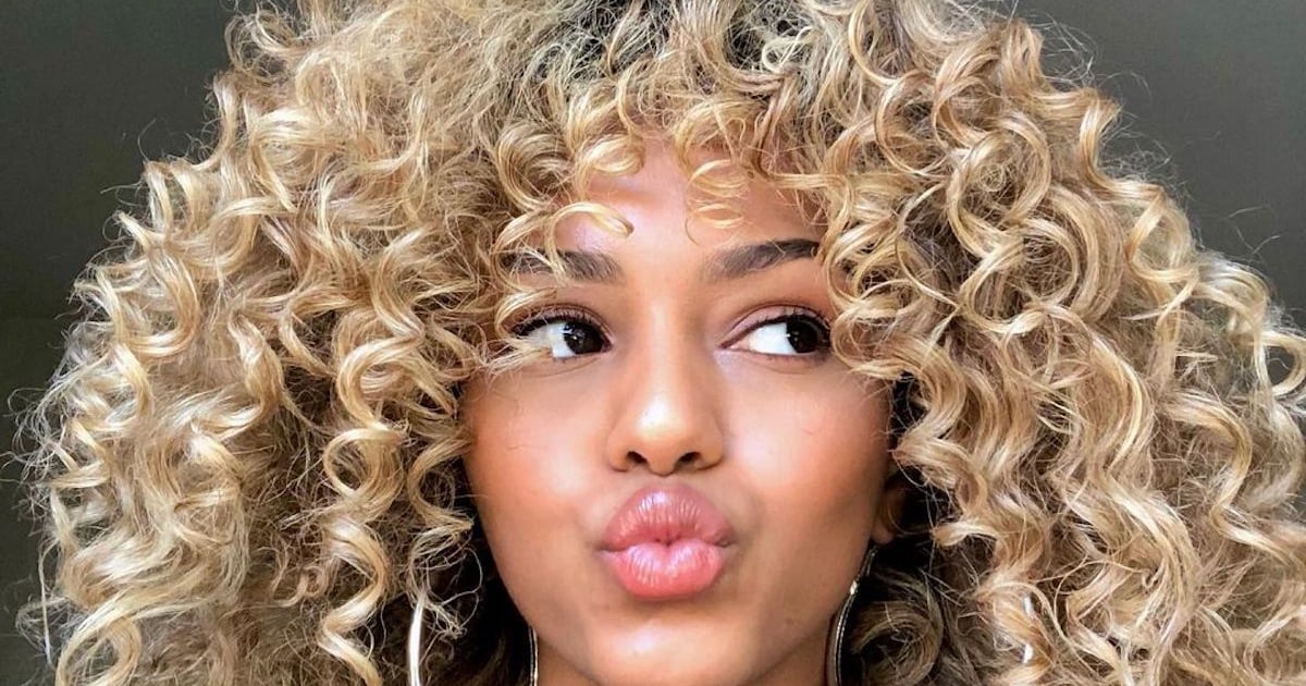 Curtain Bangs on Curly Hair: Ideas & Inspiration | POPSUGAR Beauty