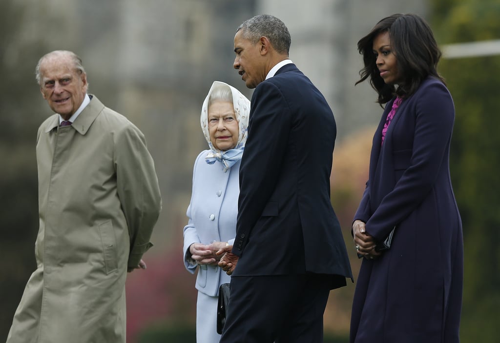 Barack and Michelle Obama With the British Royal Family 2016