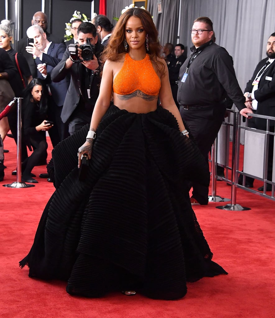 Rihanna at the 2017 Grammys