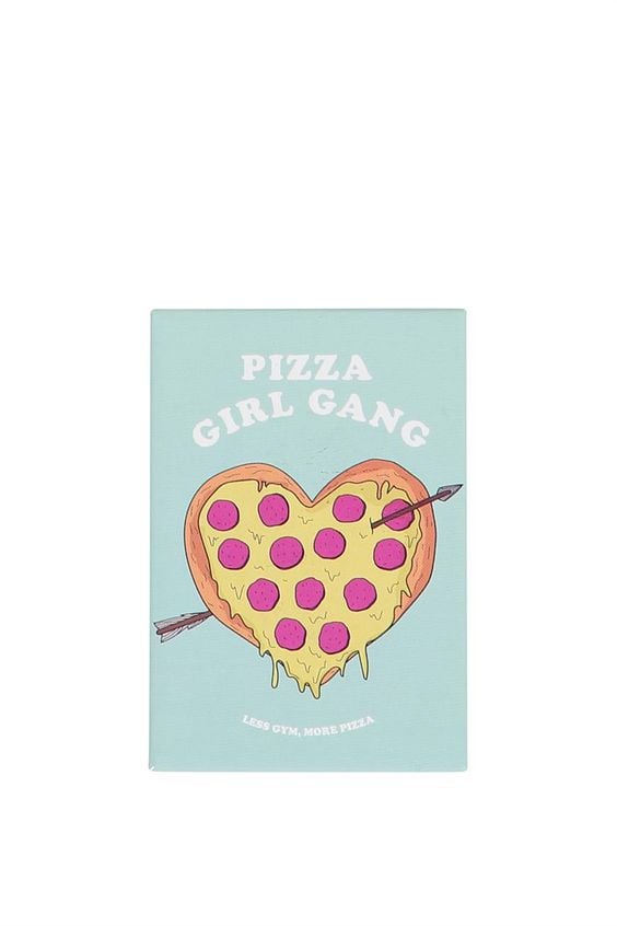 "Pizza Girl Gang" Quirky Magnet ($3)