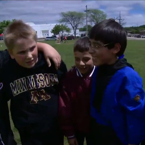 Fifth-Grade Boys Stand Up For Boy Being Bullied