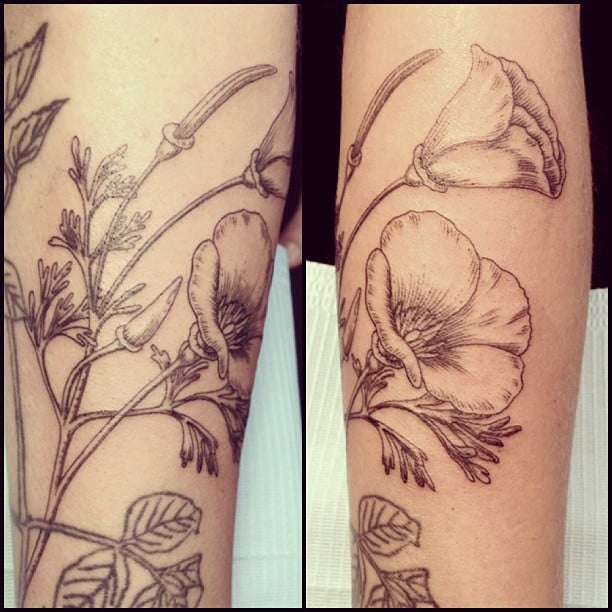 Sara Lou Tattoo In Los Angeles Did A Great Job Capturing This