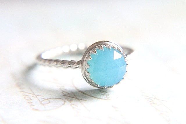 Blue Statement Ring