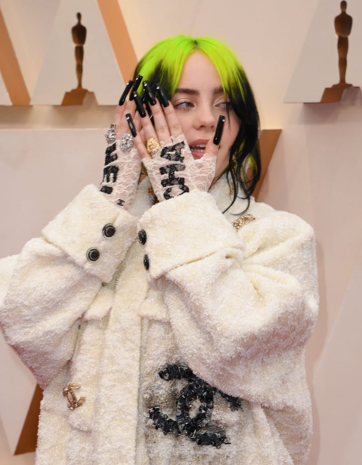 billie eilish in oscar de la renta