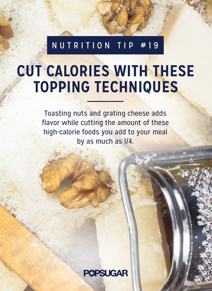 Cut Calories From Toppings