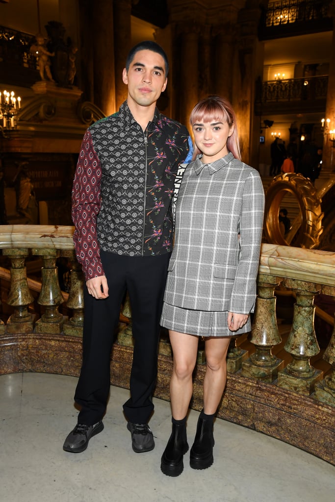 Maisie Williams and Reuben Selby Matching Hair