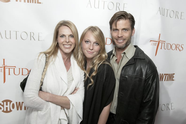 Catherine Oxenberg, India Oxenberg and Casper Van Dien (Photo by E. Charbonneau/WireImage for Showtime Networks)