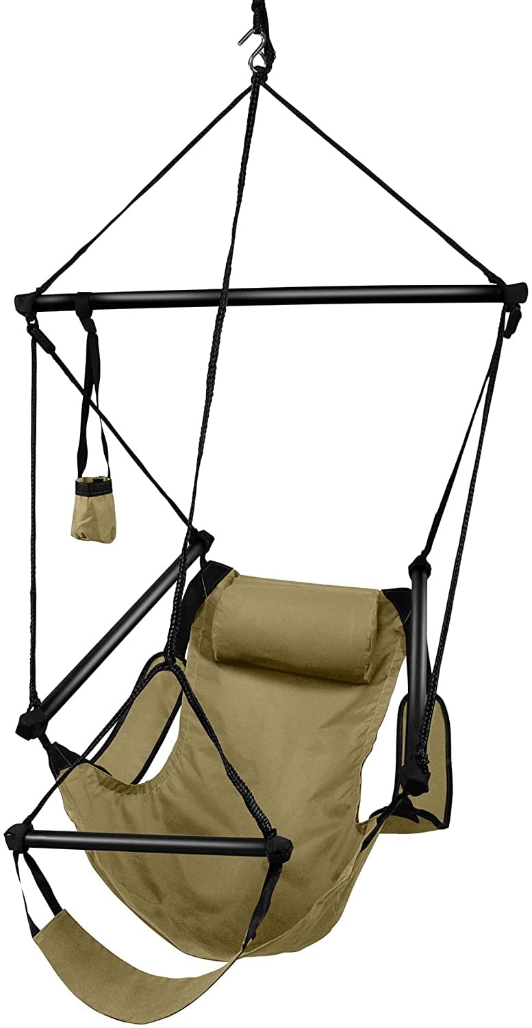 A Footrest Hammock Chair: Hammaka Hanging Hammock Air Chair