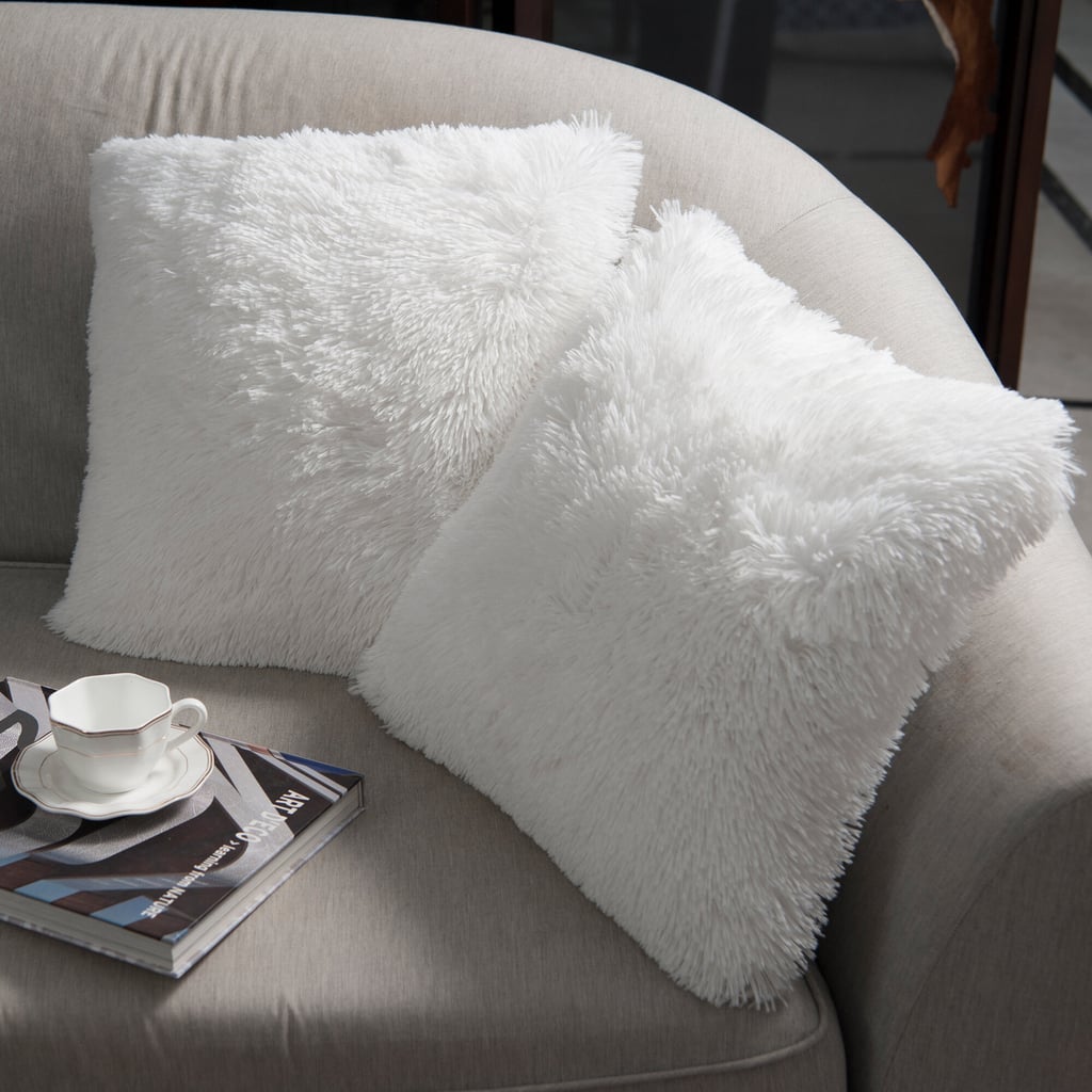 Luxury Soft Square Faux Fur Pillow Cover